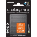 Nabíjacie batérie Panasonic Eneloop Pro AA 2500mAh 4ks + CASE 3HCDEC4BE
