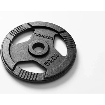 TRUESTEEL Litinové Tri-Grip kotouče 50 mm 10 kg