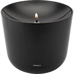 Stelton Маслена лампа SOLIS 11 см, черен, алуминий, Stelton (SN415)