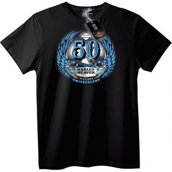 NOONEBRAND Тениска 50-годишнина на Harley-Heaven - 7XL, Black