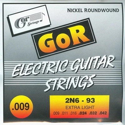 Gorstrings 2N6-93 Струни за електрическа китара (2N6-93)