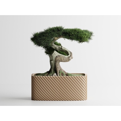 Кашпа Bonzai малка пясъчен мат