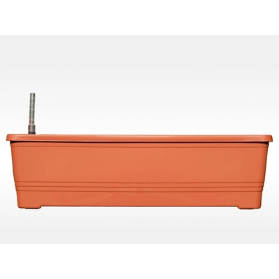 Plastia Samozavlažovací truhlík Bergamot 80 x 20 x 17 cm terakota