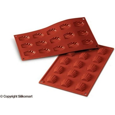 Silikomart Silikonová forma Terakota madlenka 10ml