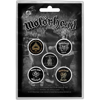 Значки Motörhead - Clean Your Cloc - RAZAMATAZ - BB070