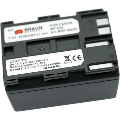BRAUN BDP-CBP522 3240 mAh baterie - neoriginální