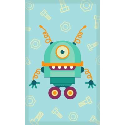 Faro dětský ručník robot bavlna 50 x 30 cm