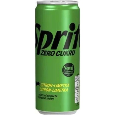 Sprite citron-limetka zero 0,33 l
