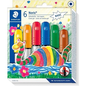 STAEDTLER Гел пастели STAEDTLER Noris Club Gel Glitter 6 цв