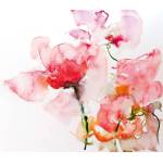 DIMEX ART Флизелинов фототапет картина - акварелни цветя 375 x 250 см