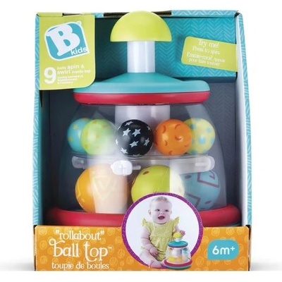 Infantino Бебешка играчка Infantino - B Kids, Въртележка с топки (IN073600)