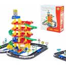 Wader Quality Toys Brodivých ptáků QT 5 level garáž Great Tor a 3 auta