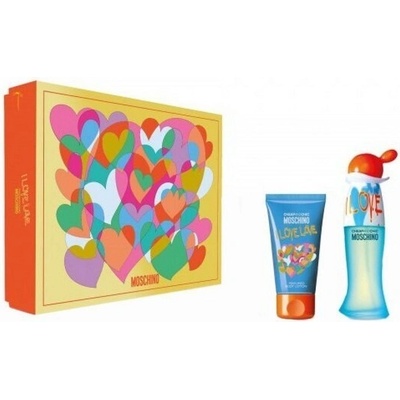 Moschino I Love Love EDT 30 ml + tělové mléko 50 ml dárková sada