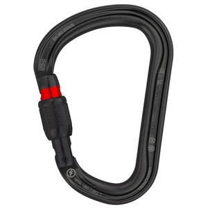 Petzl Карабинер PETZL William Screw-Lock black