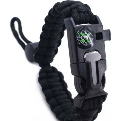 KPZ Outdoor Paracord 5 v 1 nastavitelný černá