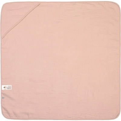 Lassig Хавлия с качулка Lassig - Cozy Care, 90 х 90 cm, розова (4042183427614)