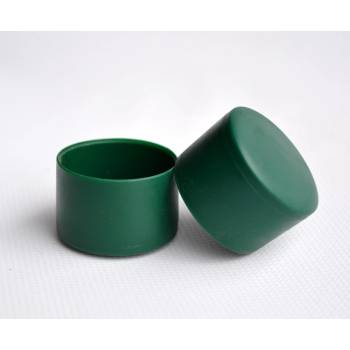 Čepička PVC 38 mm - zelená