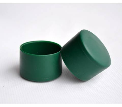 Čepička PVC 38 mm - zelená
