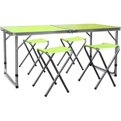 Aga Kempingový skladacie set MR4100 Zelený