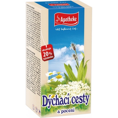 Apotheke Dýchacie cesty a potenie 20 x 1,5 g