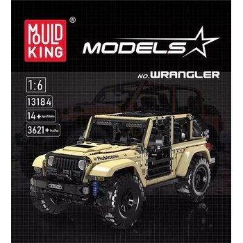 Mould King 13184 Terénní R/C automobil Wrangler Rubicon