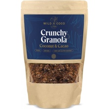 WILD&COCO Chrumkavá granola Coconut & Cacao 250 g