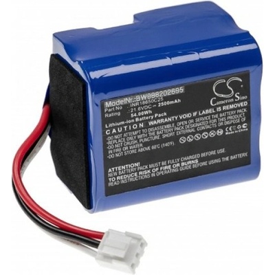 VHBW Philips SpeedPro FC6721 / FC6725 / FC6729 2500 mAh