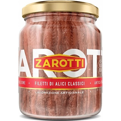 Zarotti Filety z ančovičky Filetti Di Alici 380 g – Zboží Dáma