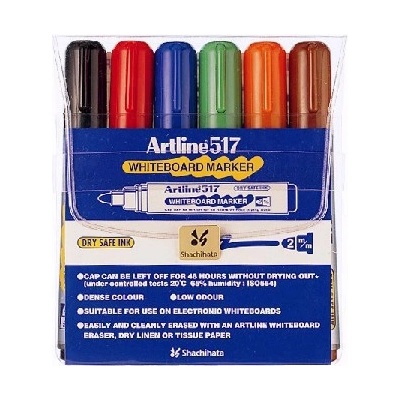 Artline Маркер за бяла дъска 517 6-бр. комплект (EK-517/6W 96)
