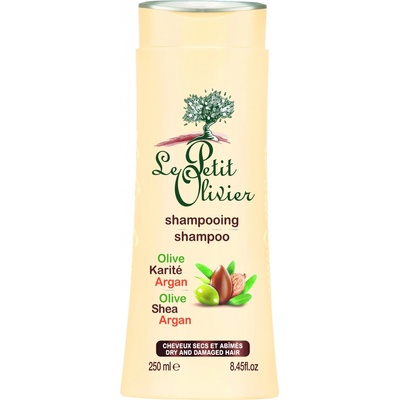 Le Petit Olivier šampón pre suché a poškodené vlasy Oliva bambucké maslo a Arganový olej 250 ml