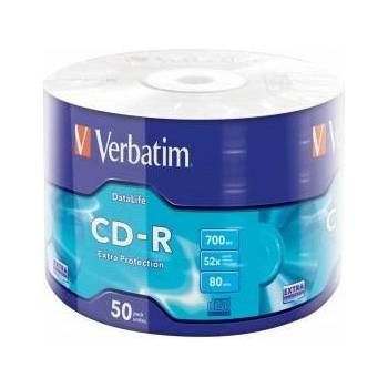 Verbatim CD-R 700MB 52X Extra Protection - 50 бр. (Wrap)