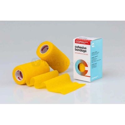 Copoly Samolepiaca bandáž Žltá 10 x 450 cm 1 obväz pre zvieratá