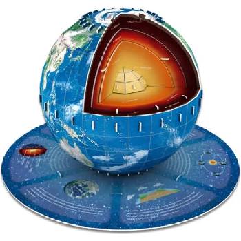 JOKOMISIADA 3D puzzle Planéta Zem - štruktúra 50 ks
