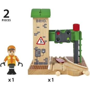 BRIO Дървена разпределителна гара (33674)