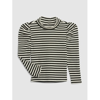 GAP Бебешка раирана тениска GAP GAP | Cheren | Момичешки | 74-80