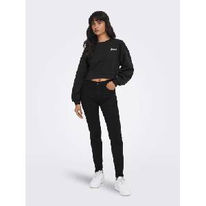 ONLY Блуза onlodessa l/s short o-neck cc swt