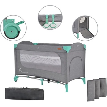 Image 1 of Cangaroo Детска кошара Skyglow 2 мента