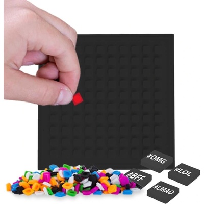 PIXIE CREW mozaikový panel černý