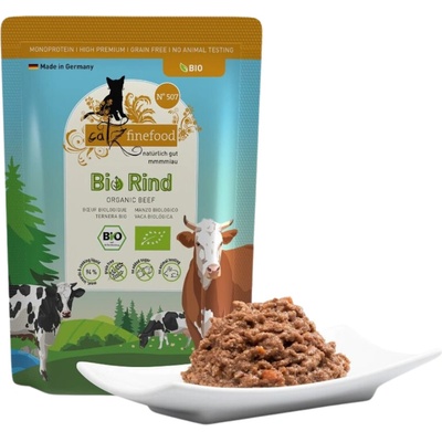Catz Finefood Bio No.507 hovězí 85 g