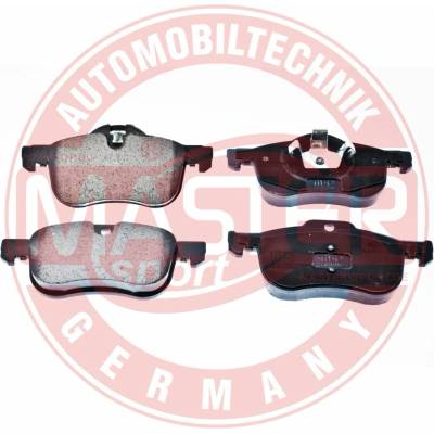 MASTER-SPORT GERMANY Brzdové platničky-sada PREMIUM 13046071442N-SET-MS