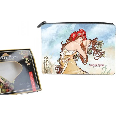 Carmani Alfons Mucha kosmetická taška léto
