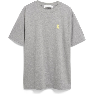 Armedangels Мъжка тениска ARMEDANGELS Maarkos Detox T-shirt - Silver Melange (216-8458-0212)