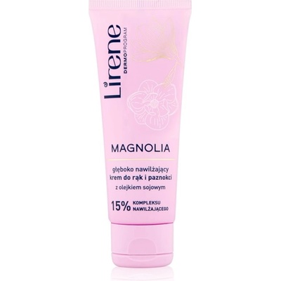 Lirene Magnolia intenzivně hydratační krém na ruce a nehty 75 ml