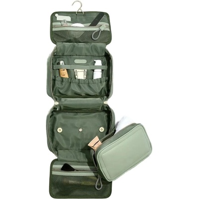 Stackers Пътна чантичка за тоалетни принадлежности Stackers найлон зелена (76371)