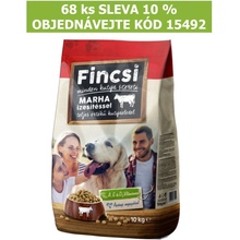 Fincsi Dog hovädzie 10 kg 2 kg