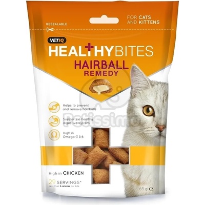 Mark & Chappell Healthy Bites Hairball Remedy 65 г