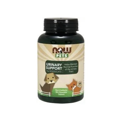 NOW Хранителна добавка за кучета и котки - PET Urinary Support - 90 таблетки - NOW FOODS, NF4320