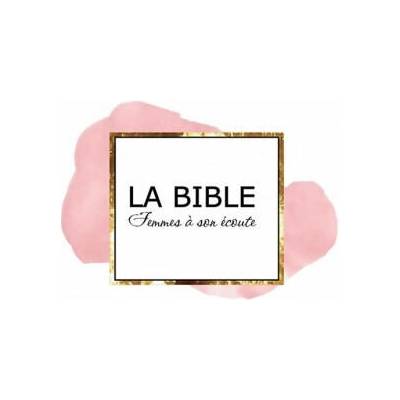 BIBLE FEMME A SON ECOUTE ROSE & OR (couverture rigide)