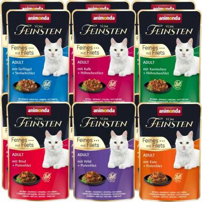 Animonda vom Feinsten Fines mix všech chutí 12x85 g