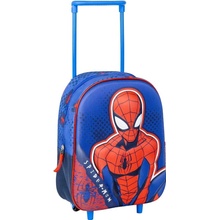 Cerda detský batoh na kolieskach Spiderman 3D